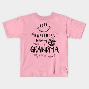 Happiness is being a Grandma Kids T-Shirt